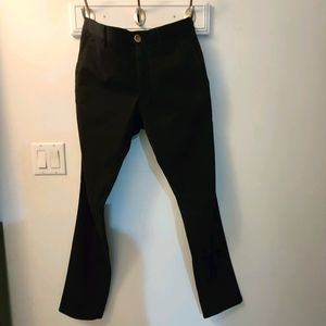 Massimo Dutti Mens Black Slacks (30)